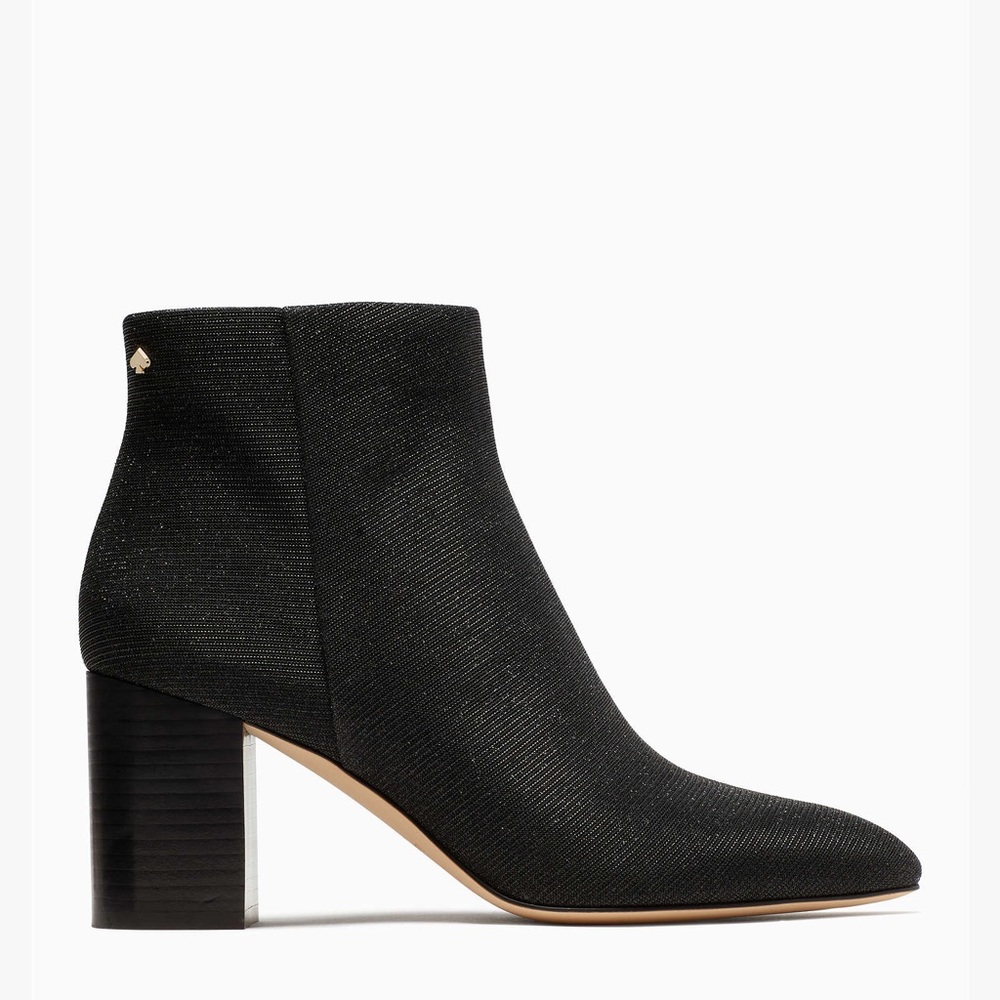Kate Spade, New in Box, Black Giselle Booties, Size 8